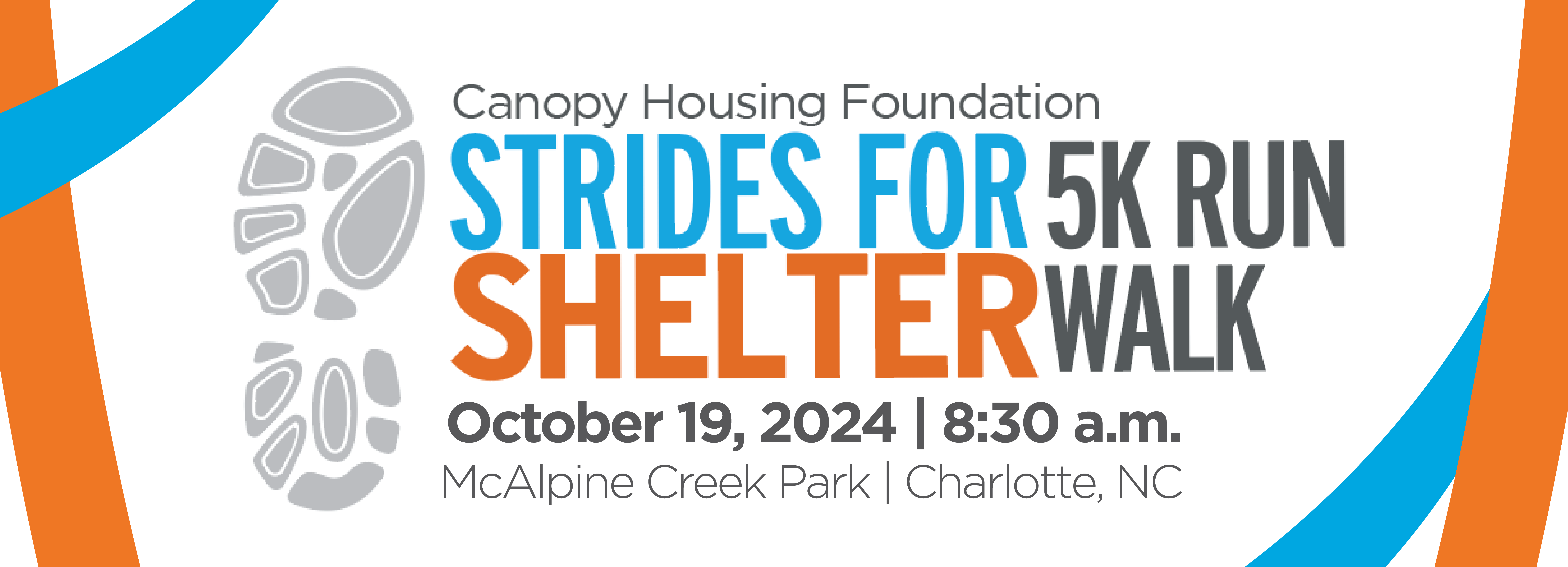 Strides for Shelter 5K Run + Walk, October 19, 2024