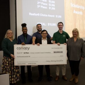 Innovation Award 1st Place Winning Team, UNC-Charlotte